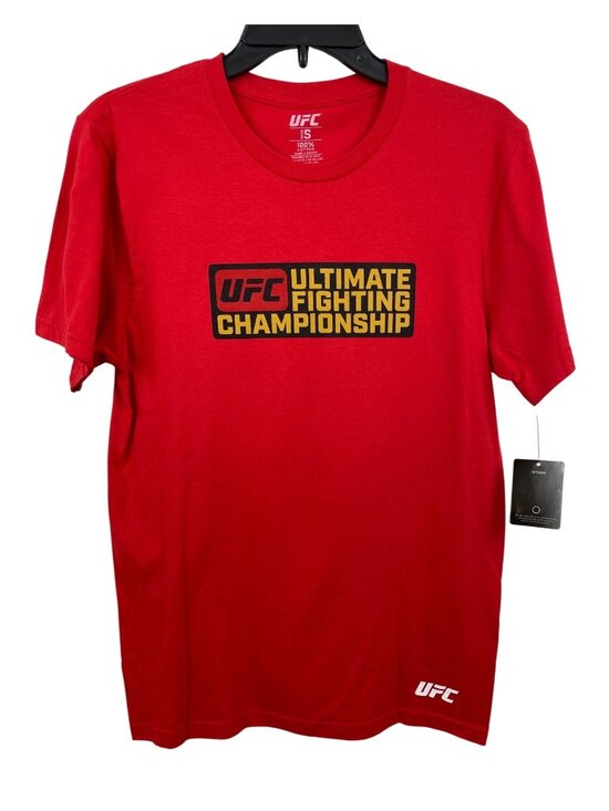 UFC Other - Ultimate Fighting Championship UFC Red Short Sleeve Graphic T-shirt Mens Size S